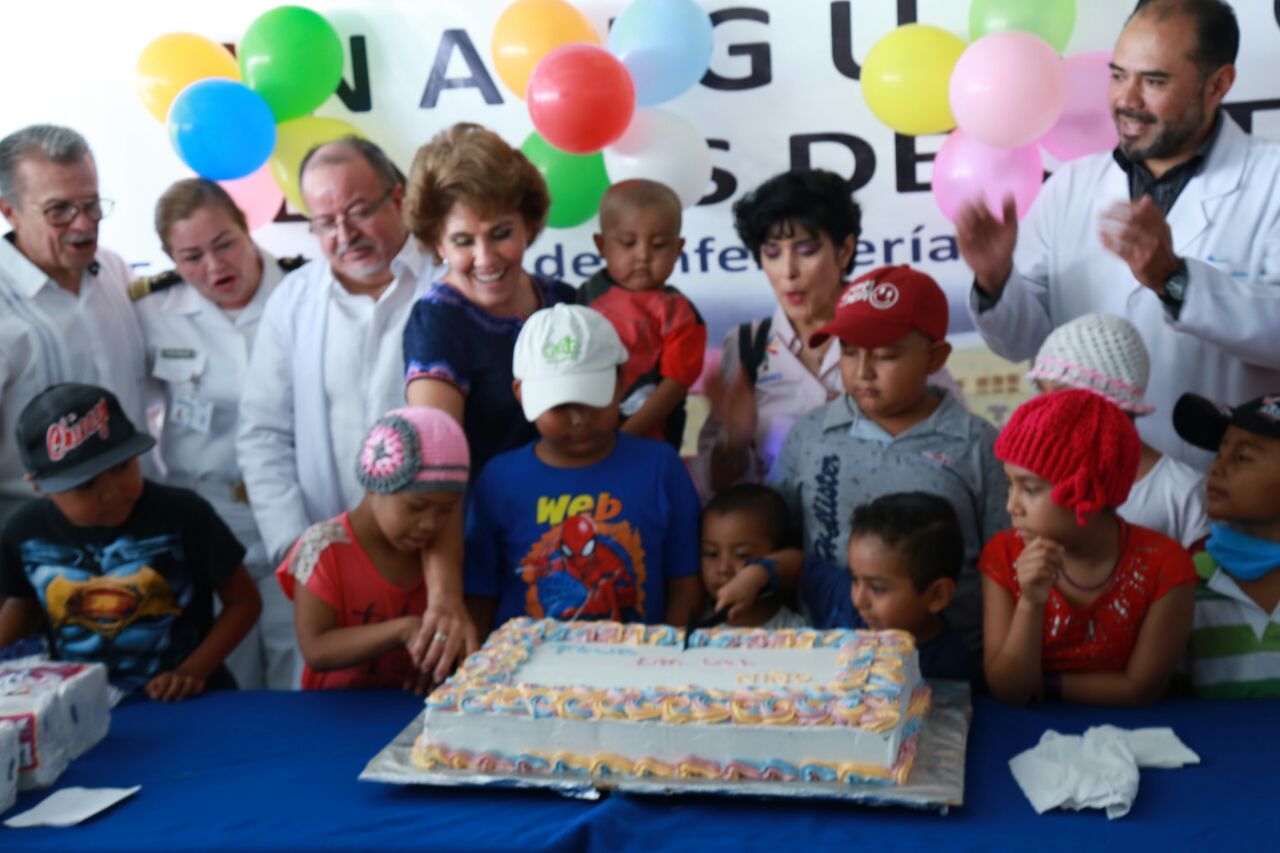 DIF, IECAN Y MARINA CELEBRA DIA DEL NIÑO A MENORES CON CÁNCER