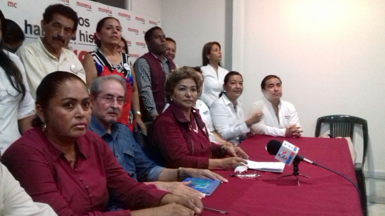 MORENA PRESENTA PLANILLA QUE ACOMPAÑARÁ A ADELA ROMÁN