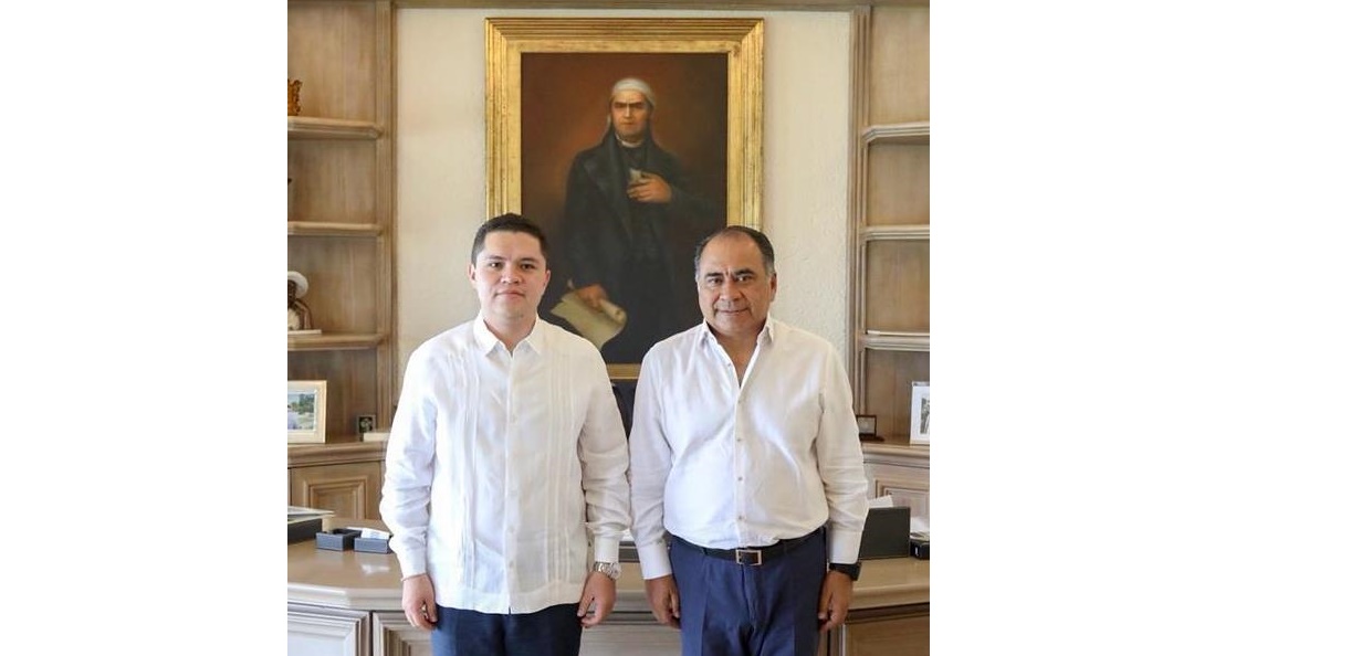 RECIBE GOBERNADOR ASTUDILLO AL NUEVO FISCAL