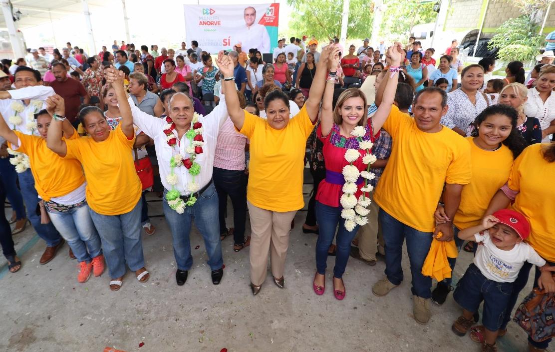 AÑORVE SUMA A MÁS PERREDISTAS A SU CAMPAÑA POR EL SENADO