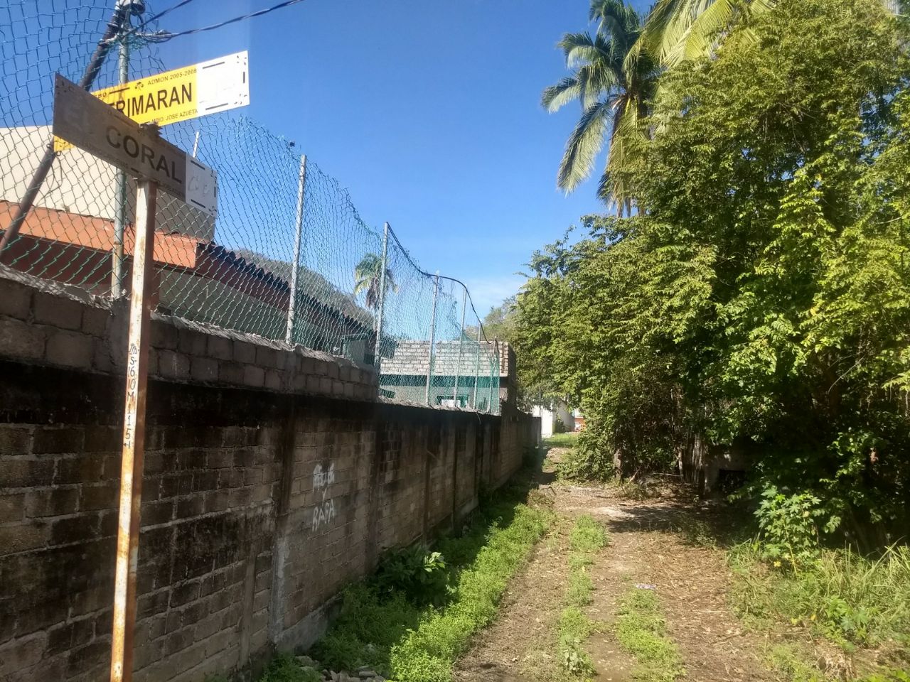 CALLE DE LA NORIA INHABILITADA POR ESCOMBROS, MALEZA Y BASURA