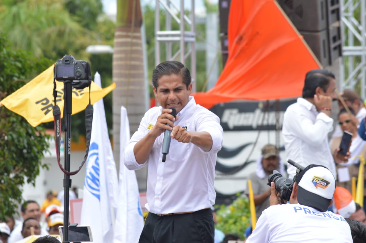 DENUNCIA JACKO BADILLO BOICOT DE LA POLICÍA FEDERAL A SU CIERRE DE CAMPAÑA