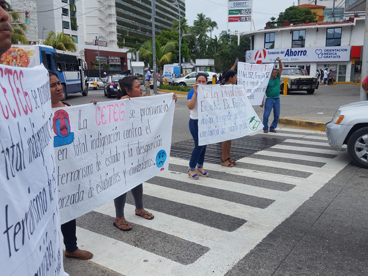 CETEG CONTINUA CON SUS MOVILIZACIONES EN CONTRA DE REFORMA EDUCATIVA