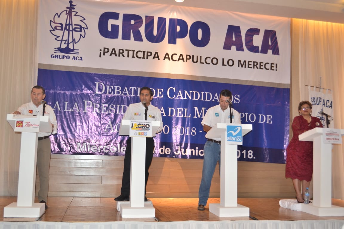 GANA JACKO BADILLO DE MANERA CONTUNDENTE EL DEBATE EN EL GRUPO ACA