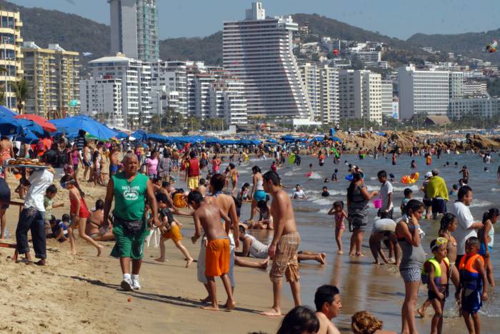 Las playas de Guerrero con muy buena ocupación