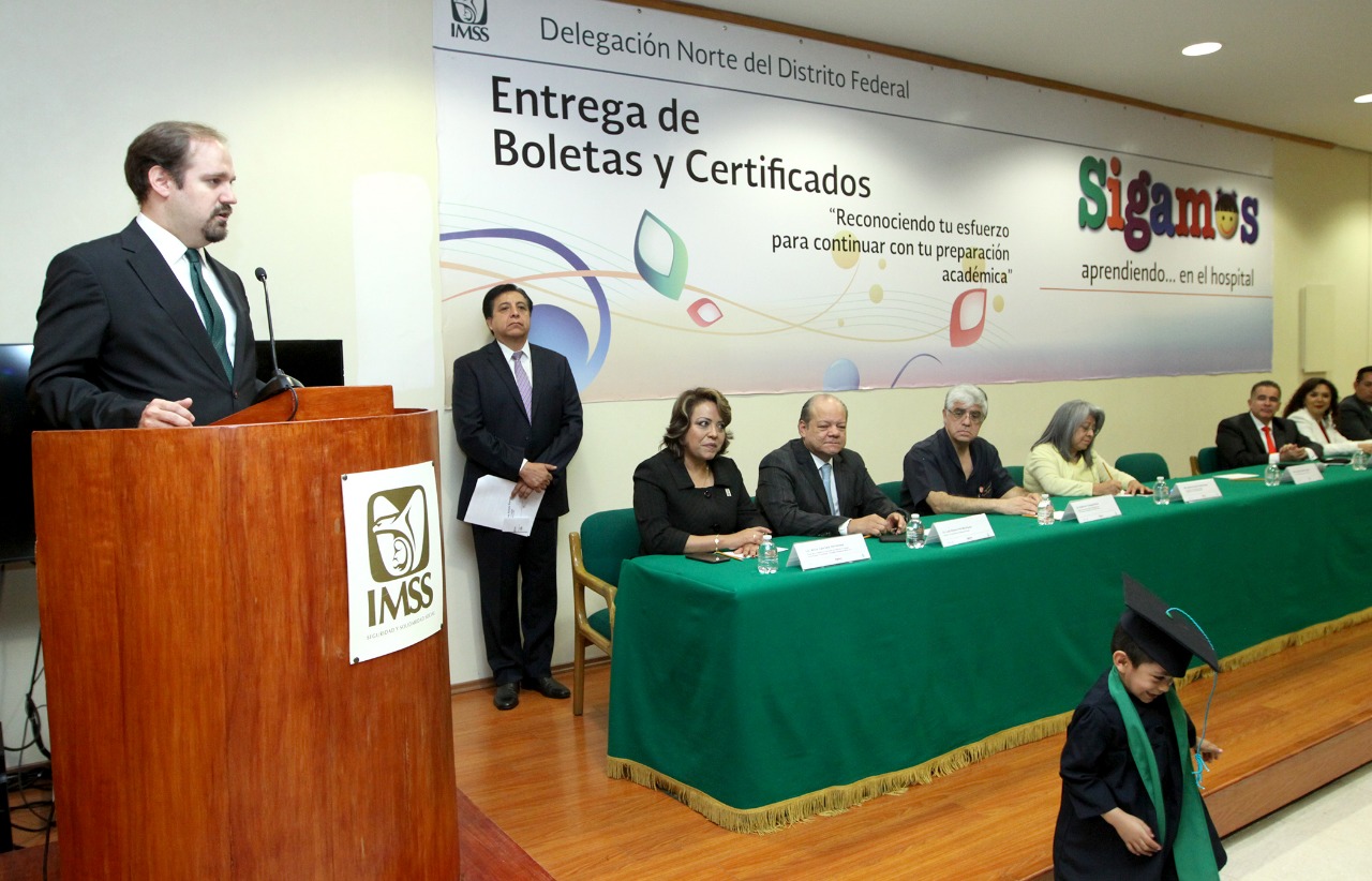 MÁS DE 1,400 NIÑOS Y JÓVENES CONTINUARON SUS ESTUDIOS EN HOSPITALES DEL IMSS