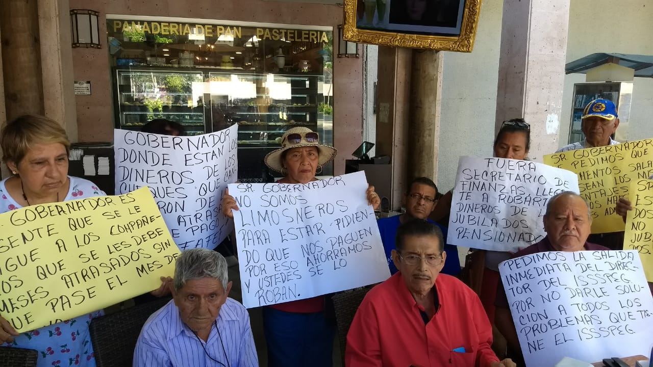 JUBILADOS Y PENSIONADOS DEL ESTADO AMENAZAN CON BLOQUEAR COSTERA