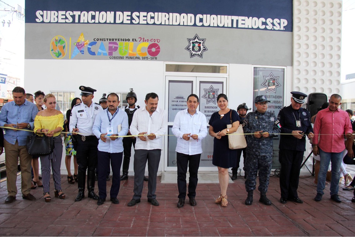 INAUGURA EVODIO MÓDULO DE ORIENTACIÓN TURÍSTICA Y SUBESTACIÓN DE SEGURIDAD CON INVERSIÓN DE CASI 5 MDP