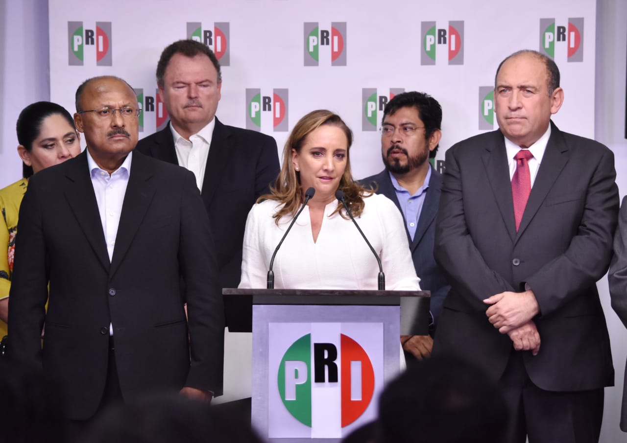 CLAUDIA RUIZ MASSIEU ASUME LA PRESIDENCIA NACIONAL DEL PRI