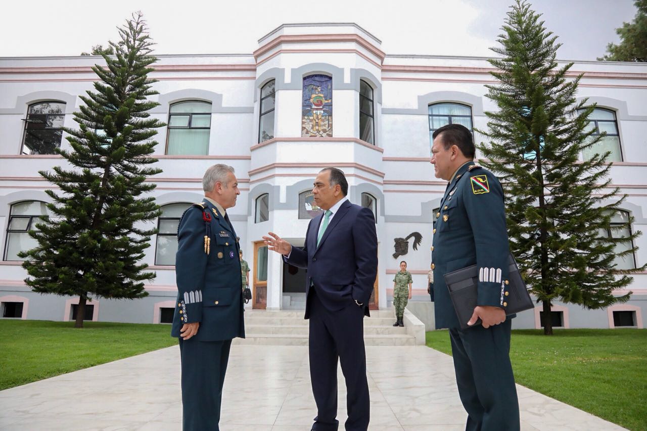 INVITA SEDENA A ASTUDILLO FLORES COMO PONENTE EN LA MAESTRÍA DE ADMINISTRACIÓN MILITAR Y SEGURIDAD NACIONAL