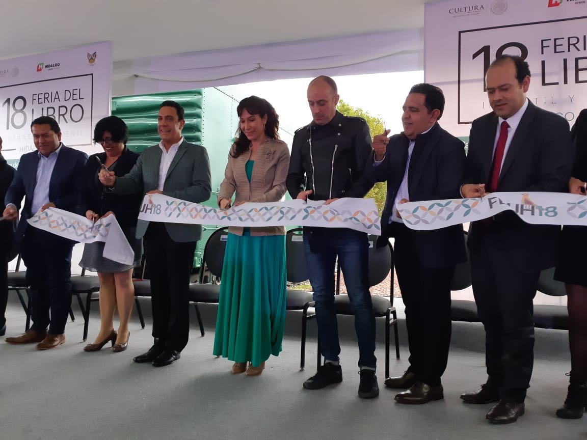 SE INAUGURÓ LA 18 FERIA DEL LIBRO INFANTIL Y JUVENIL HIDALGO 2018