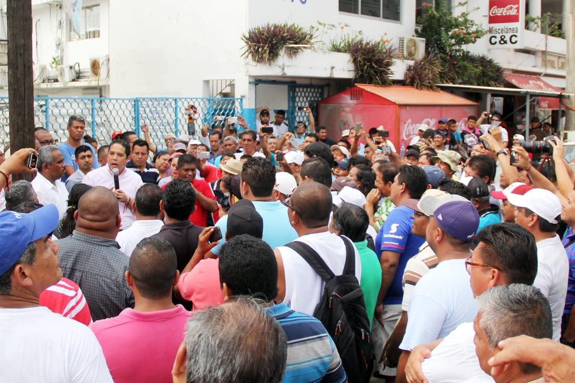 TRABAJADORES DE COAGUA BUSCAN PAGO DE LOGROS SINDICALES 