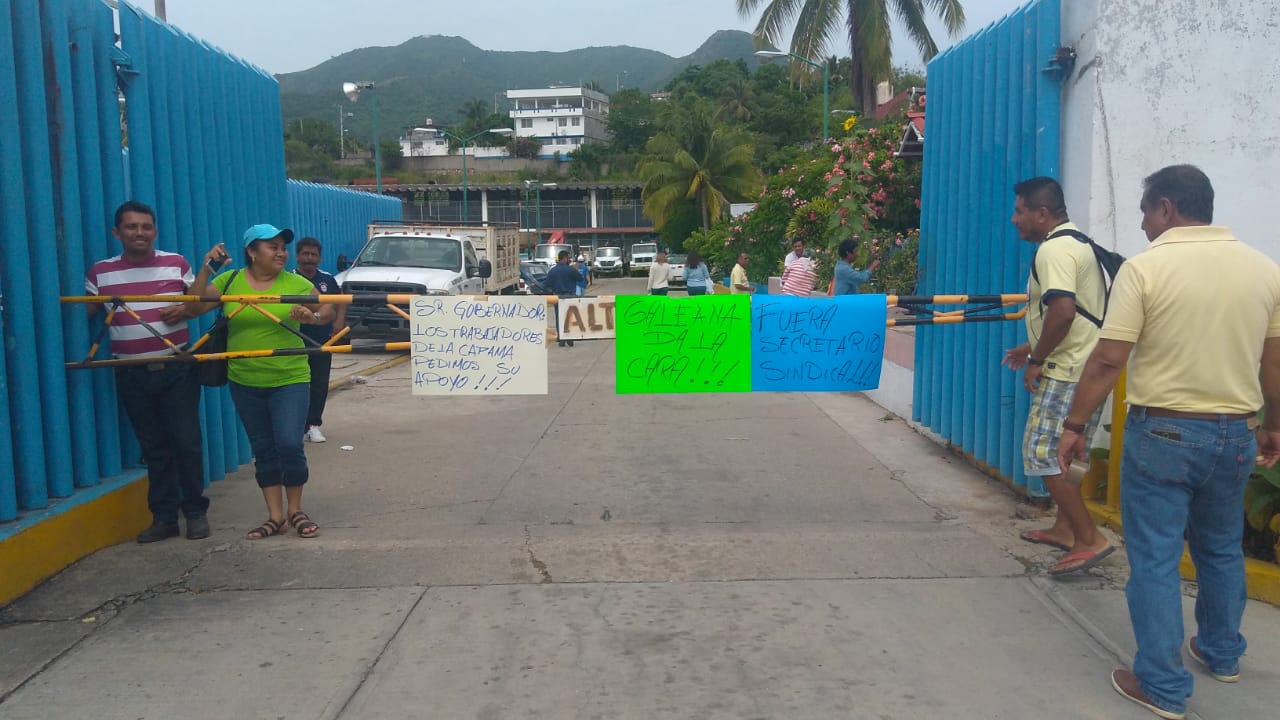 PARAN LABORES TRABAJADORES DE COAGUA EN TODAS LAS UNIDADES OPERATIVAS DE ACAPULCO