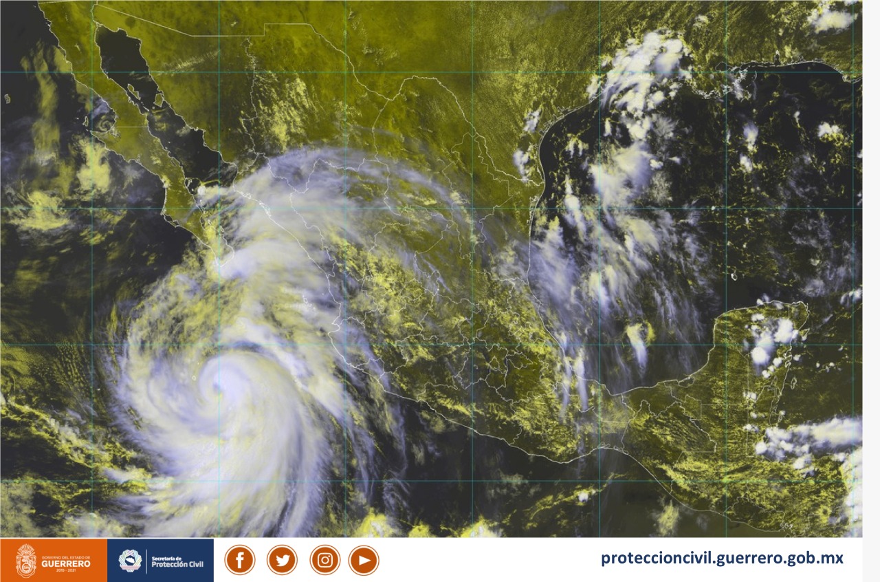 EL HURACÁN JOHN CATEGORÍA 2, ABSORBIÓ A LA TORMENTA TROPICAL ILEANA