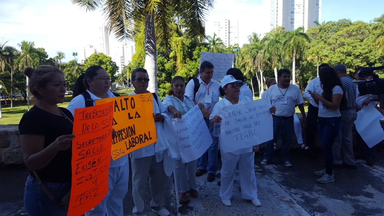 DÉFICIT FINANCIERO EN LA SECRETARÍA DE SALUD DENUNCIAN TRABAJADORES 