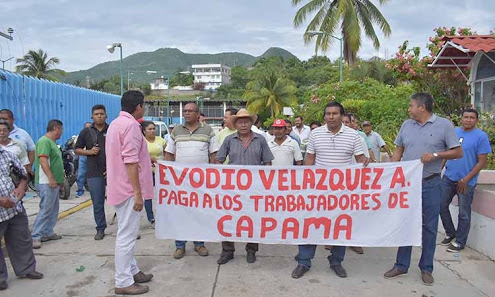 ACAPULCO SIN AGUA EN 24 HORAS, SI EVODIO NO PAGA A TRABAJADORES DE COAGUA ACAPULCO SIN AGUA EN 24 HORAS, SI EVODIO NO PAGA A TRABAJADORES DE COAGUA