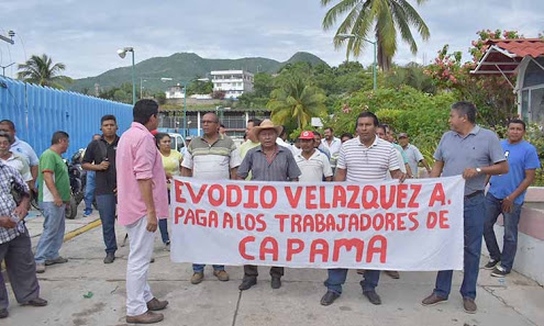 ACAPULCO SIN AGUA EN 24 HORAS, SI EVODIO NO PAGA A TRABAJADORES DE COAGUA