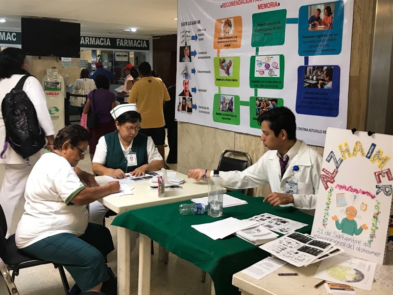 HASTA EL OCHO POR CIENTO DE LAS PERSONAS MAYORES DE  65 AÑOS DE EDAD, PODRÍAN DESARROLLAR ALZHEIMER: IMSS   