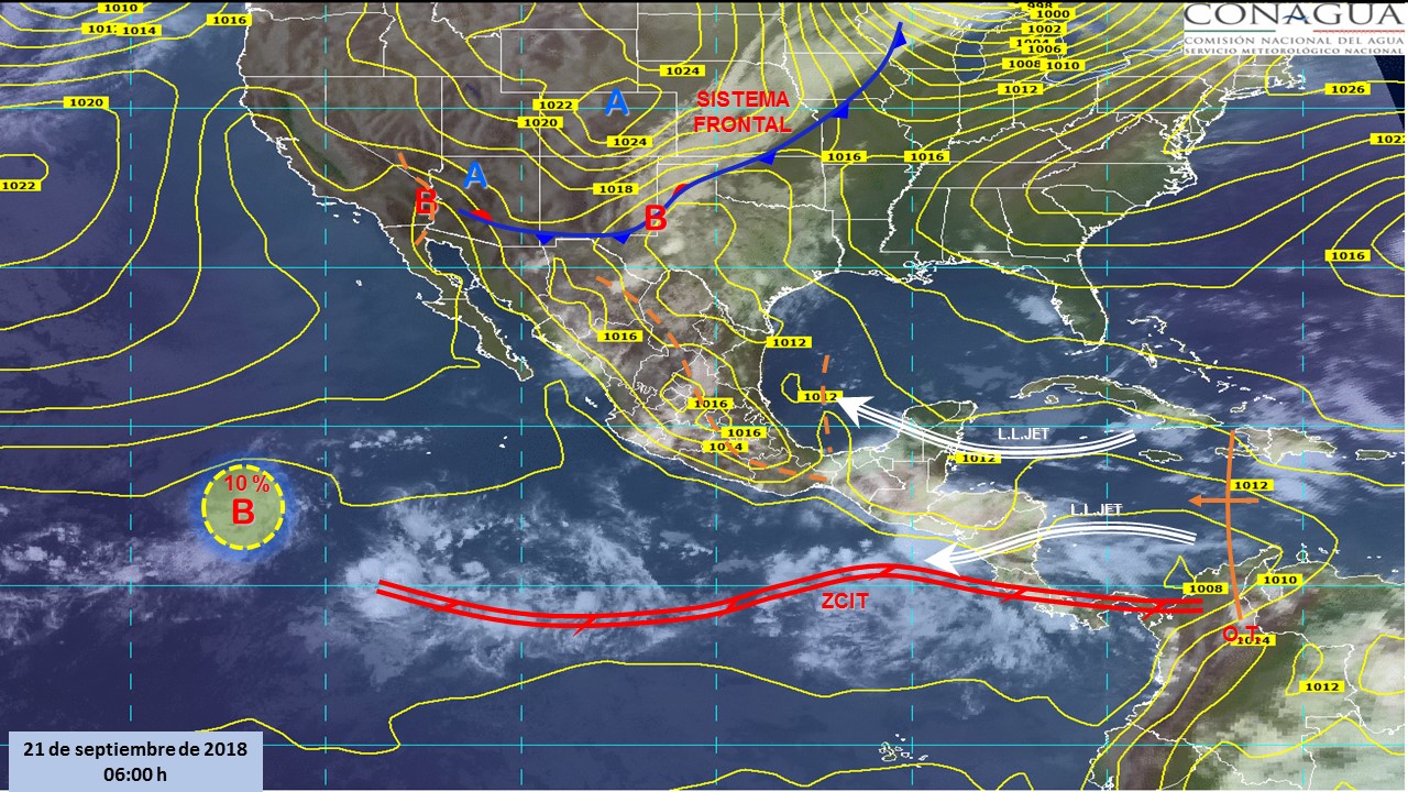 LA SPCGRO PRONOSTICA LLUVIAS FUERTES EN GUERRERO PARA LAS PRÓXIMAS HORAS