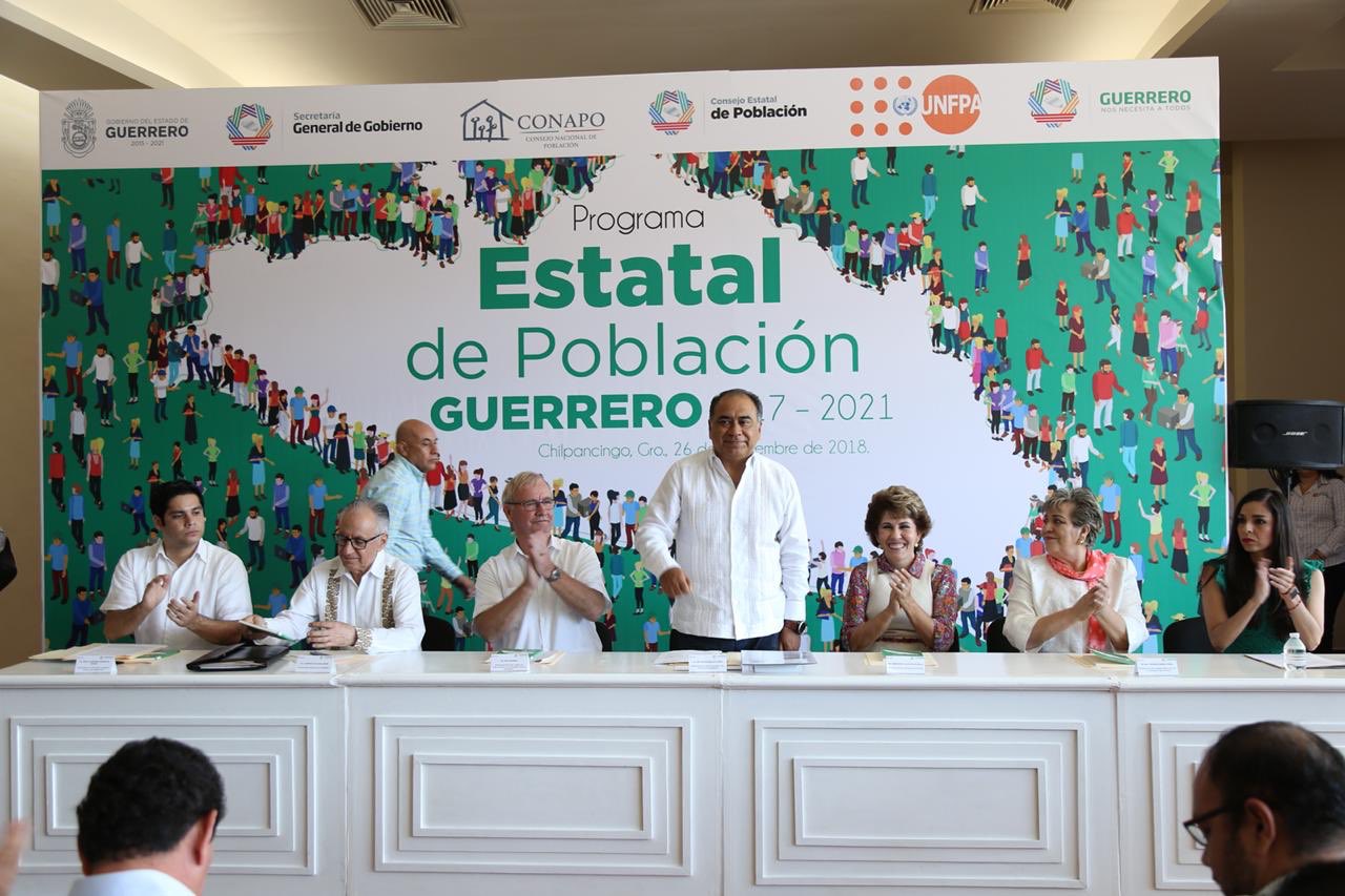 PRESENTA EL GOBERNADOR PROGRAMA GUERRERO 2017  DE ESTADÍSTICA Y DEMOGRÁFICA