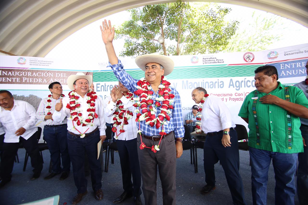 GOBERNADOR DE GUERRERO IMPULSA OBRAS DE MÁS DE 173 MDP EN SAN LUIS ACATLÁN