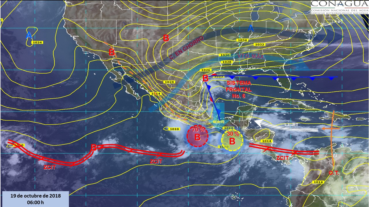 LLUVIAS EN GUERRERO POR DEPRESIÓN TROPICAL 23-E