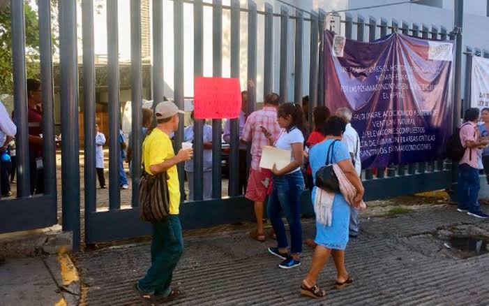 CONTINÚA PARO EN HOSPITAL DEL ISSSTE POR FALTA DE CONDICIONES PARA TRABAJAR