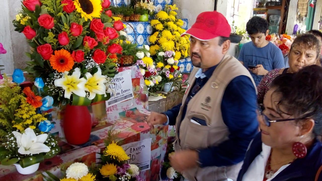 REALIZA PROFECO RECORRIDO DE VERIFICACIÓN POR DÍA DE MUERTOS