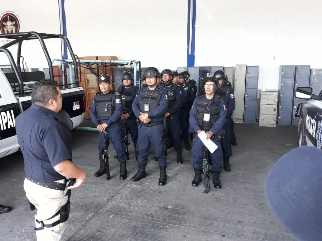 REGRESAN ARMAS A POLICÍAS CERTIFICADOS DE LA SSP DE ACAPULCO: MEJÍA OLGUÍN