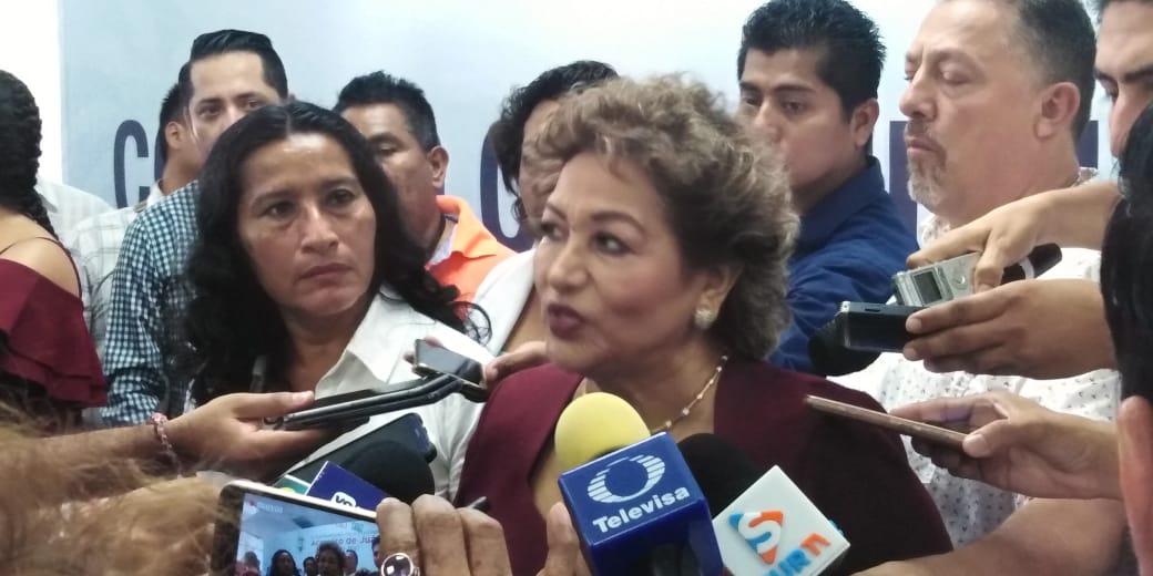 TRABAJADORES DE CAPAMA RESPONSABLES DE FALTA DE AGUA: ADELA ROMÁN 