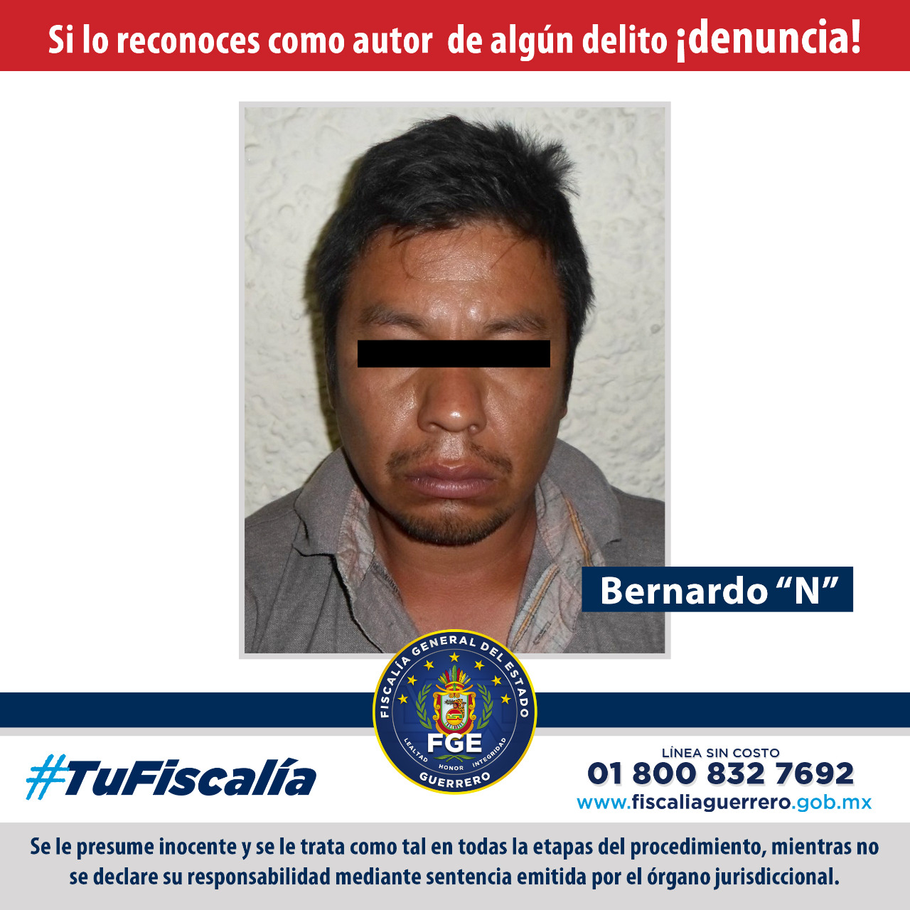 FGE LOGRA SENTENCIA DE 85 AÑOS POR SECUESTRO DE UNA MUJER