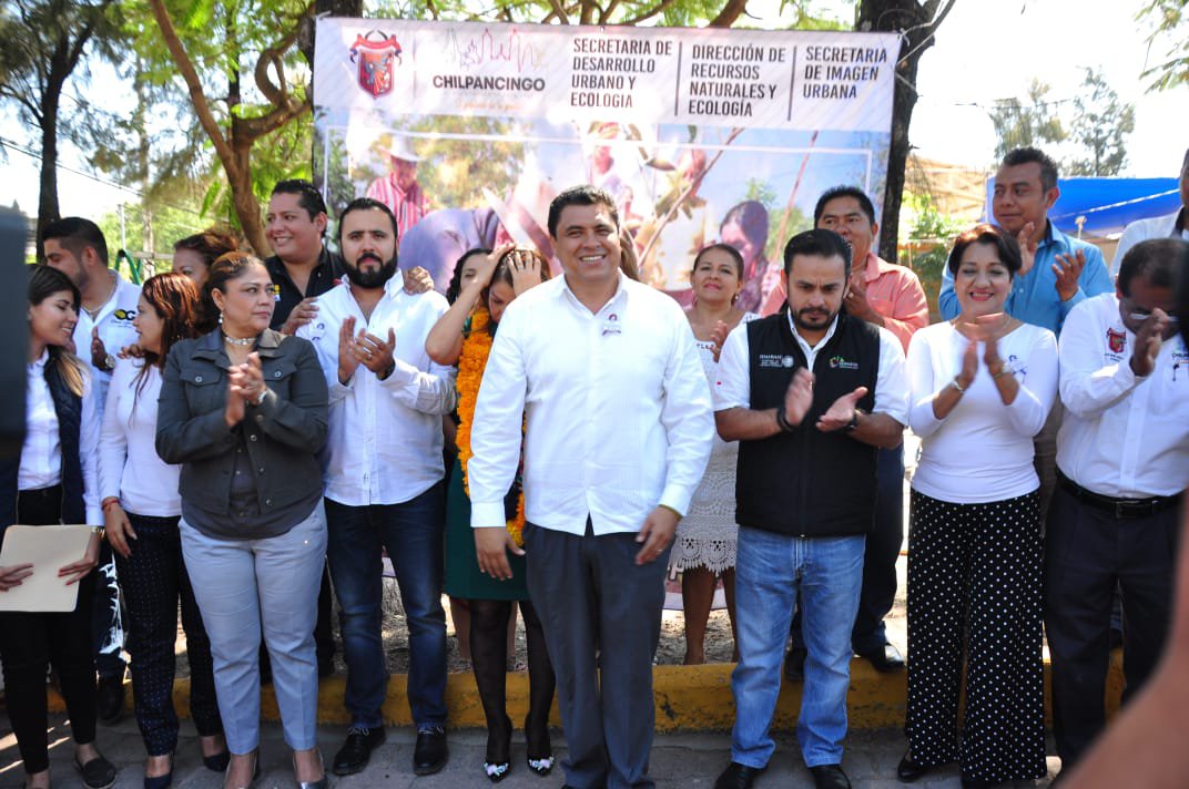 ENCABEZA ALCALDE REFORESTACIÓN E INAUGURA MURALES EN CHILPANCINGO