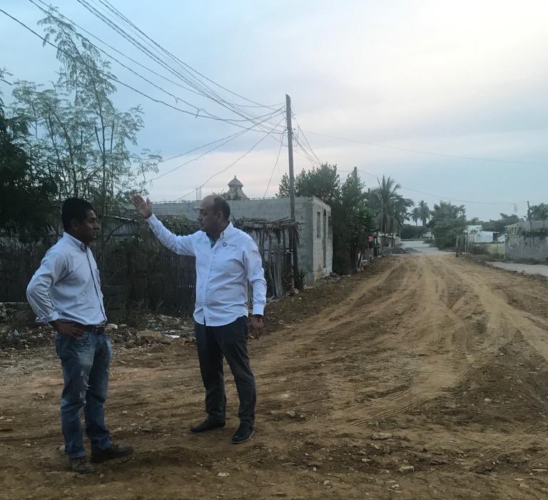 ASTUDILLO REVISA OBRAS PÚBLICAS EN MUNICIPIOS