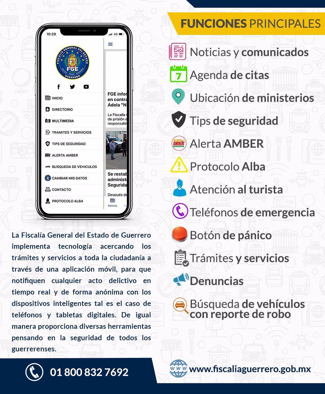 FGE LANZA APLICACIÓN PARA EMERGENCIAS