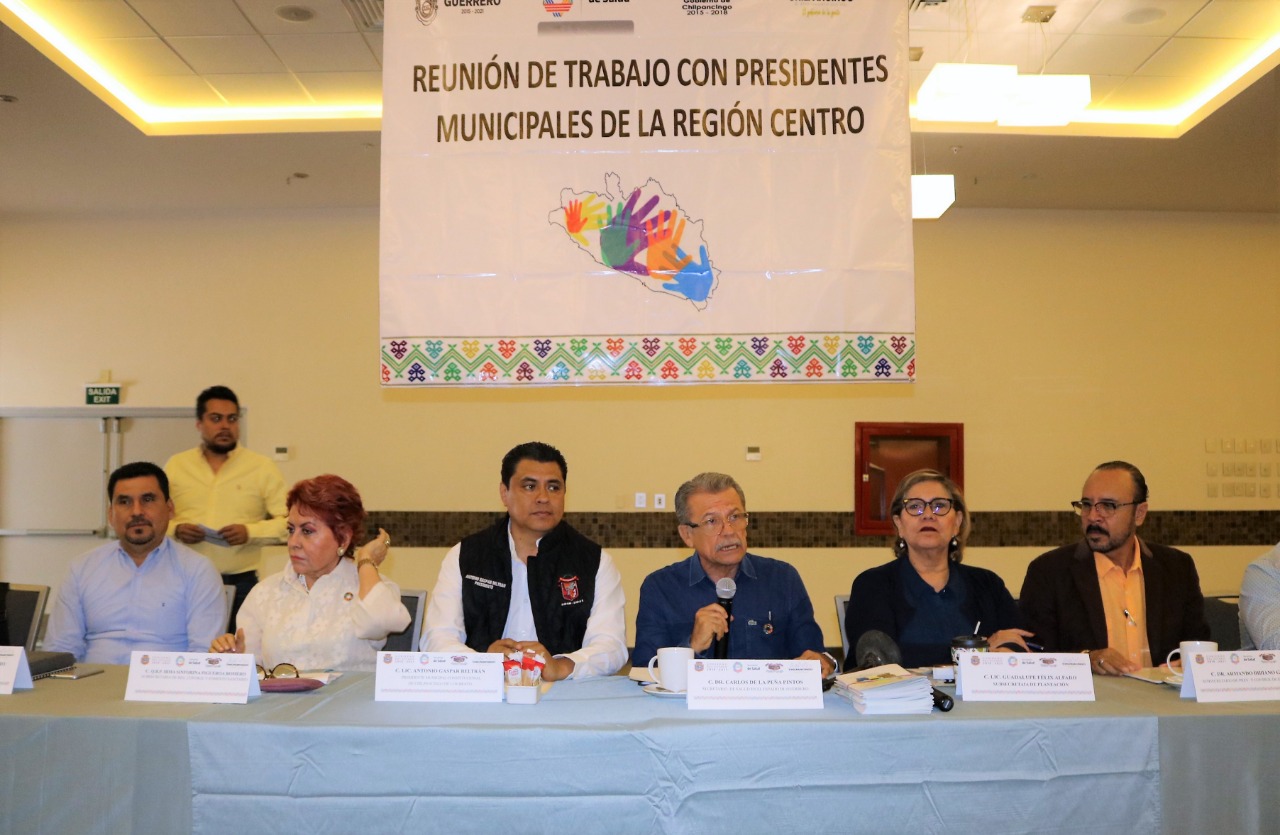 MUNICIPIO, LOS MEJORES ALIADOS PARA FORTALECER LOS PROGRAMAS DE SALUD: DE LA PEÑA PINTOS