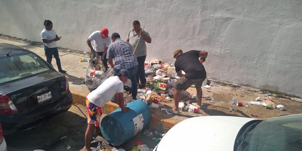 MÁS DE MIL 250 TONELADAS DE BASURA DURANTE EL PRIMER DÍA DE ENERO