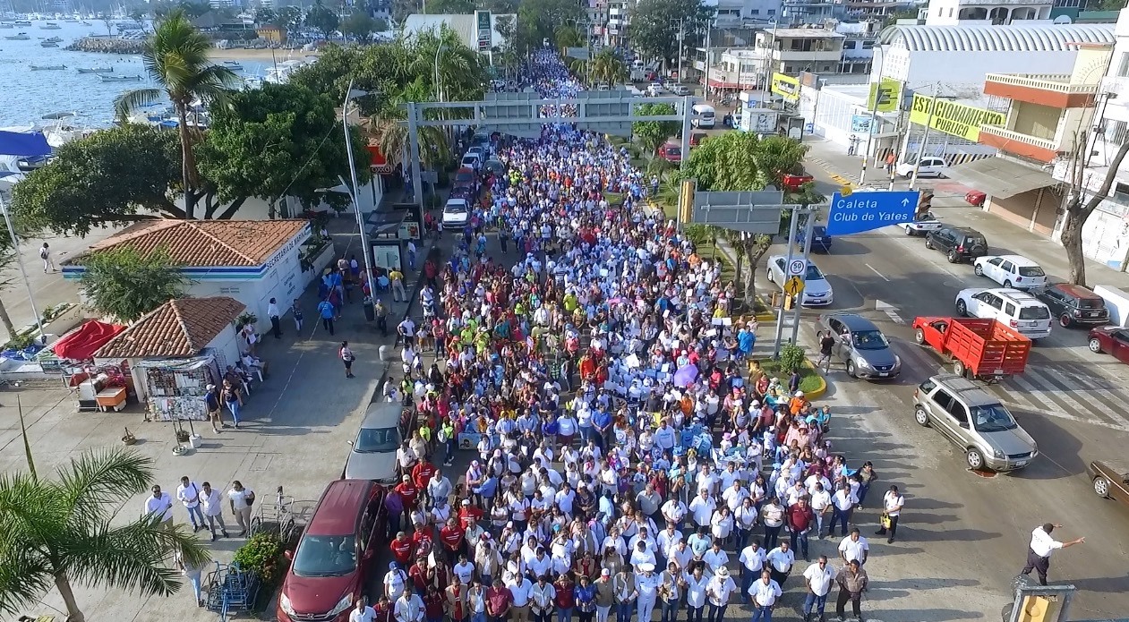 CAPAMA ENCABEZA DESFILE POR EL DÍA INTERNACIONAL DEL AGUA