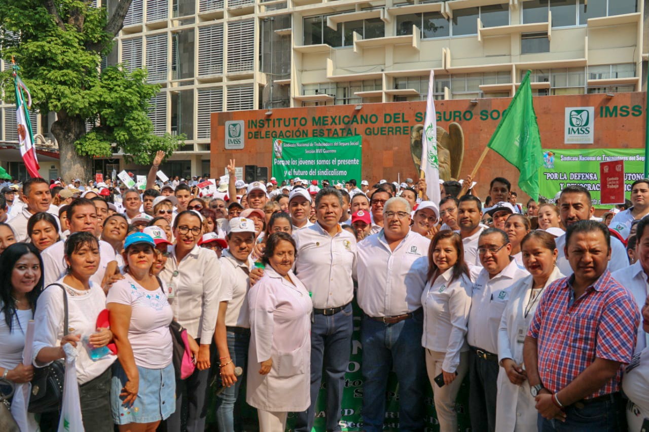 DELEGADO IMSS ATIENDE DEMANDAS DEL SINDICATO DEL SEGURO SOCIAL