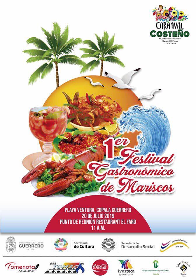 VIVE EL PRIMER FESTIVAL DE MARISCOS EN COPALA