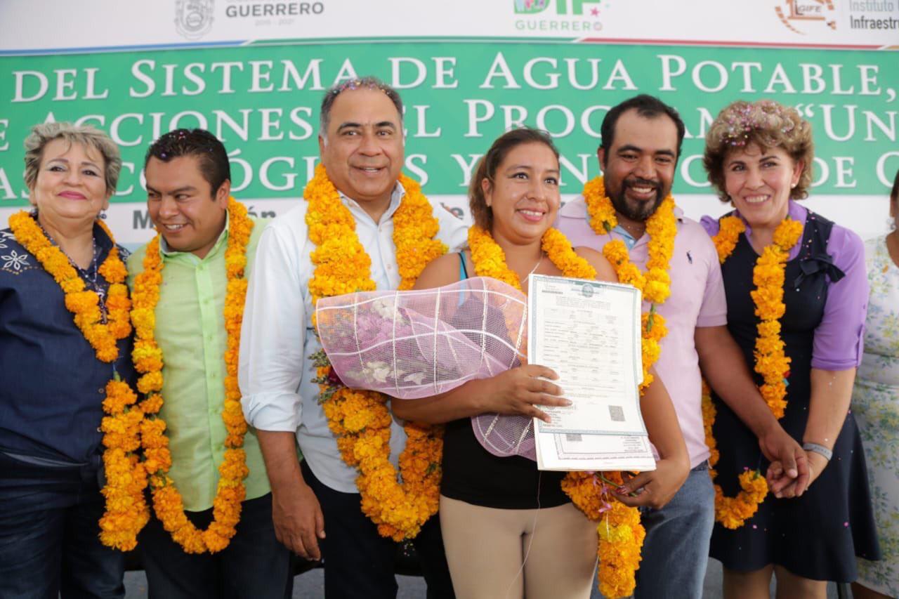 GOBIERNO DE GUERRERO BENEFICIA A MÁS DE 500 HABITANTES CON AGUA POTABLE