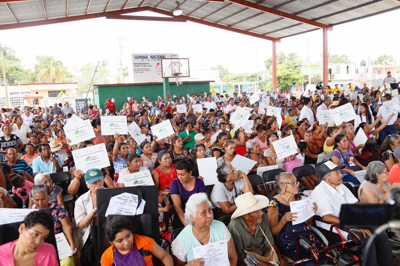 ASTUDILLO LLEVA OBRAS A SAN MARCOS