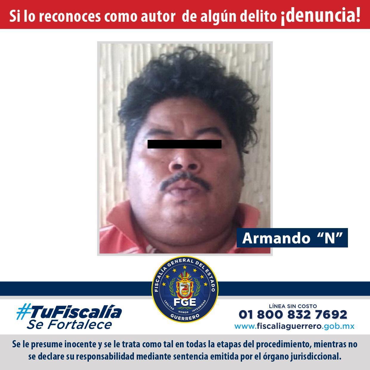 FGE DETIENE A EXTORSIONADOR EN ACAPULCO