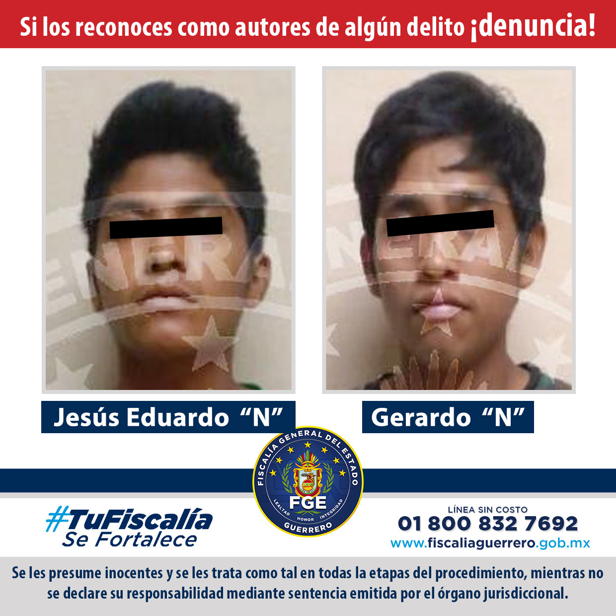 FGE OBTIENE VINCULACIÓN PARA DOS ASESINOS EN ACAPULCO