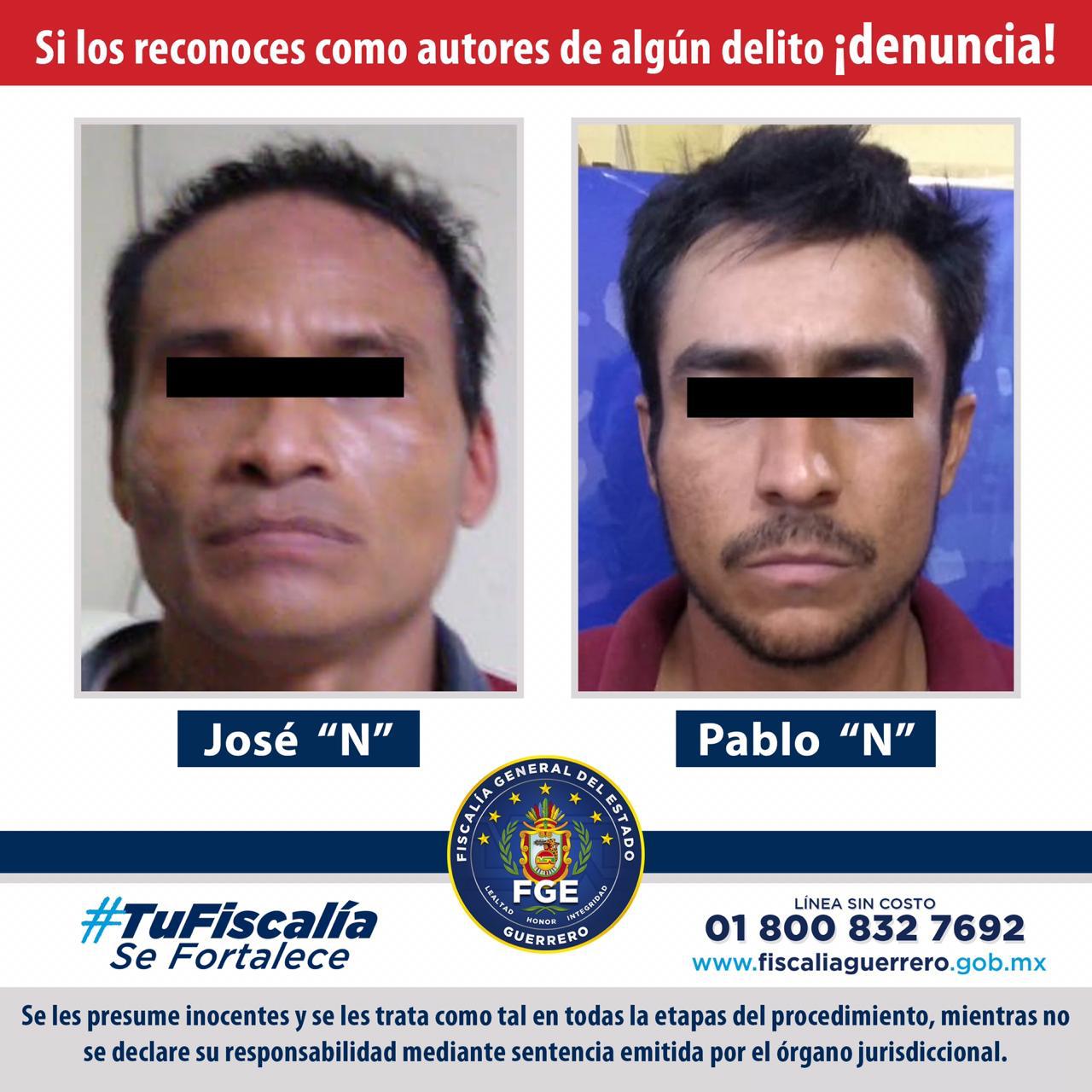 FGE CAPTURA A DELINCUENTES DE UNA BANDA DELICTIVA EN ACAPULCO