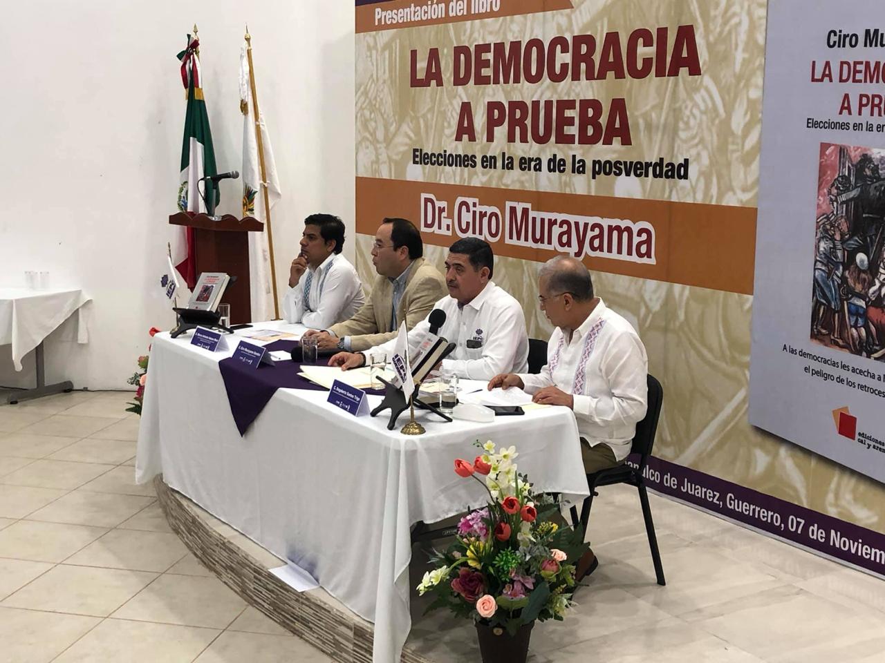 “La democracia no inició en México en 2018”: Ciro Murayama