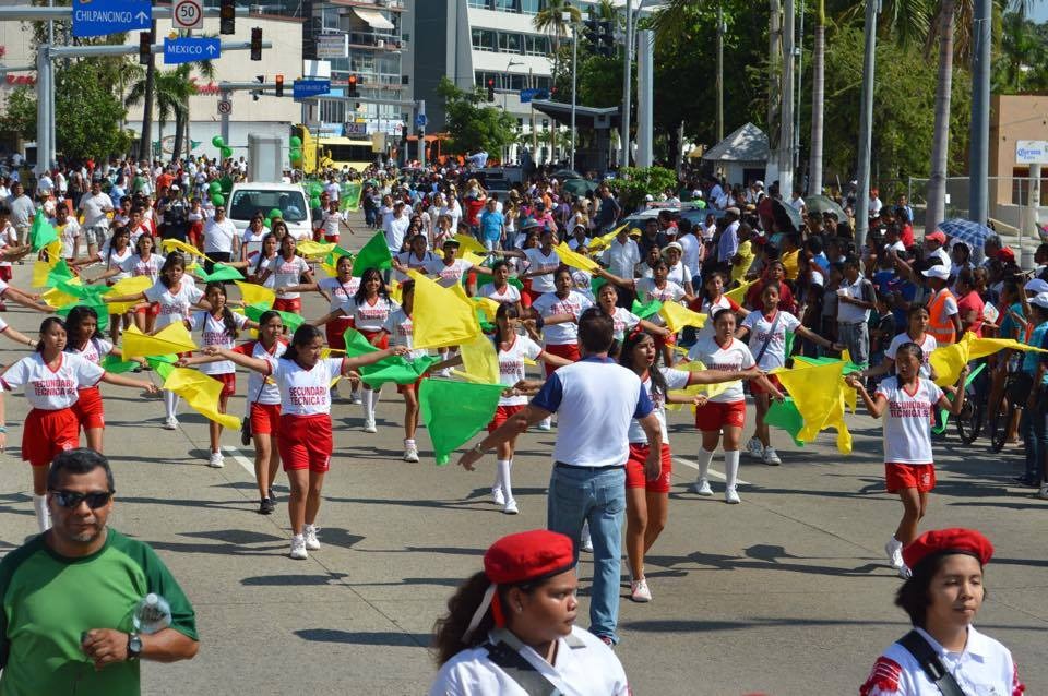 Participarán más de 5 mil en desfile cívico-deportivo Revolucionario en Acapulco