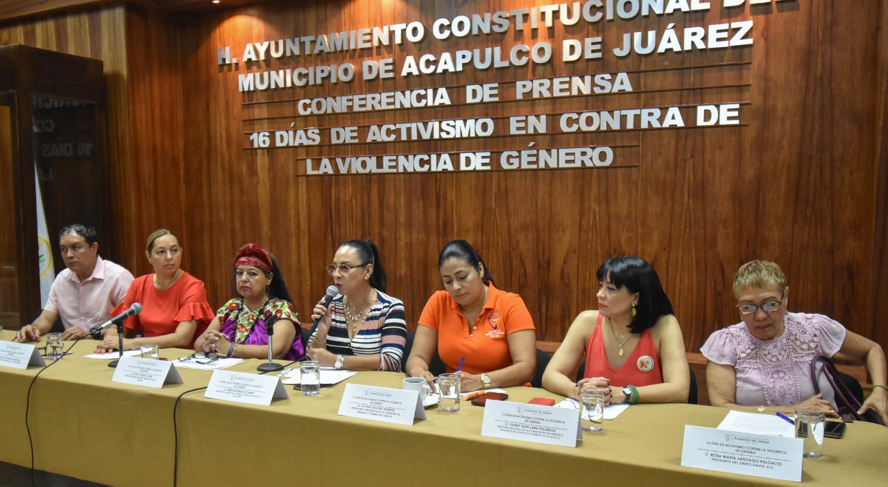 Presenta Ayuntamiento 16 Días de Activismo Contra la Violencia de Género