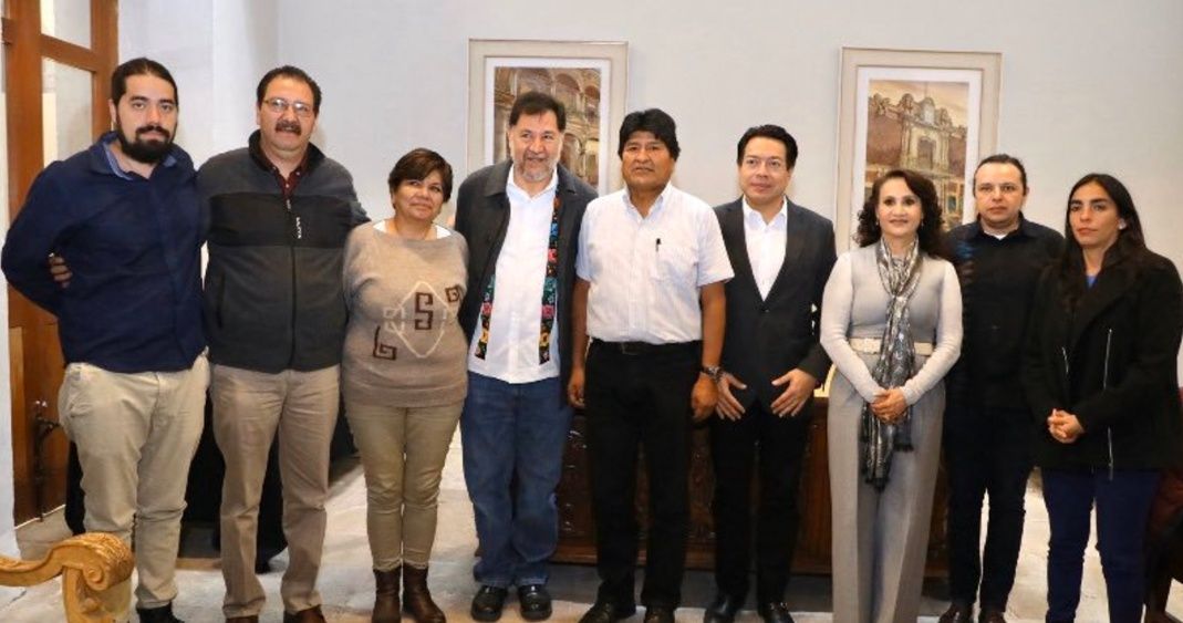 Diputados de Morena, PT y PES ofrecen a Evo Morales ‘apoyo’ mensual de 189 mil 500 pesos