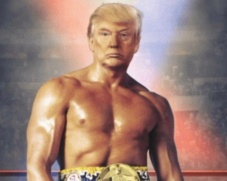 ¿Trump musculoso? el presidente publica polémica foto