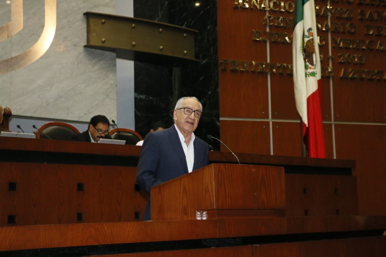 En Guerrero se consolida la gobernabilidad, dice Florencio Salazar en el Congreso